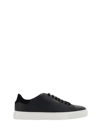 Axel Arigato Clean 90 Leather Low-top Sneakers In Black
