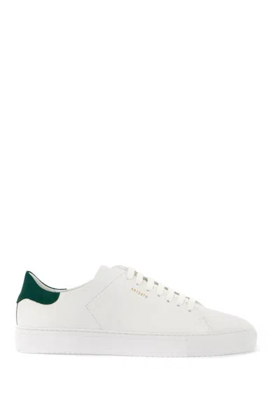 Axel Arigato Clean 90 Leather Sneakers In Bianco