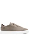 Axel Arigato Clean 90 Beige Sneakers With Side Logo Lettering In Suede Man In Brown