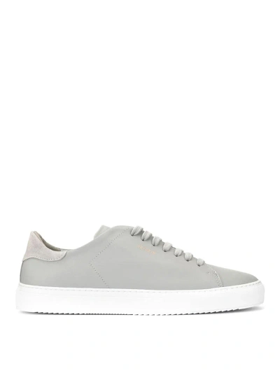 Axel Arigato Clean 90 Leather Sneakers In Grey