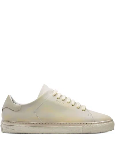 Axel Arigato Clean 90 Leather Sneakers In Neutral
