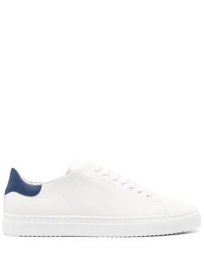Axel Arigato Clean 90 Sneakers In White Leather In Multi
