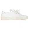 Axel Arigato Clean 90' Low Top Sneakers In White Leather In White