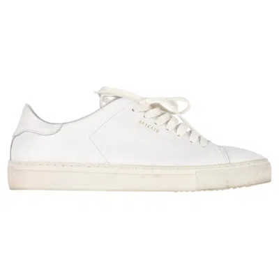 Axel Arigato Clean 90' Low Top Sneakers In White Leather