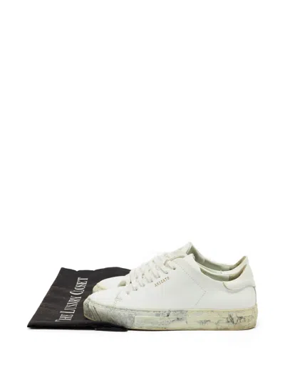 Pre-owned Axel Arigato Clean 90 Low-top Sneakers In White