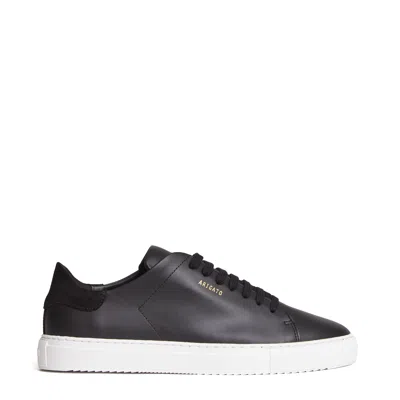 Axel Arigato Clean 90 Lwg Leather Minimal Sneakers In Black