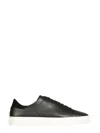 Axel Arigato '90 Clean' Black Low Top Sneakers With Logo Lettering On The Side