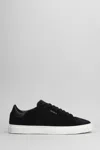 Axel Arigato '90 Clean' Black Low Top Sneakers With Logo Lettering On The Side
