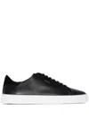 Axel Arigato Clean 90 Smooth Leather Sneakers In Black