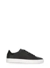 Axel Arigato 90 Clean Low-top Sneakers With Contrast Sole In Black