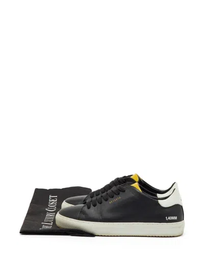 Pre-owned Axel Arigato Clean 90 Sneakers In Black