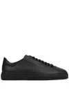 Axel Arigato Platform Suede Low-top Sneakers In Black