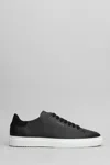 Axel Arigato '90 Clean' Black Low Top Sneakers With Logo Lettering On The Side In Black