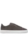 Axel Arigato Suede Low-top Sneakers Round Toe Rubber Sole In Gray