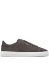 Axel Arigato Suede Low-top Sneakers Round Toe Rubber Sole In Gray
