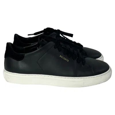Axel Arigato Clean 90 Sneakers In Black Leather