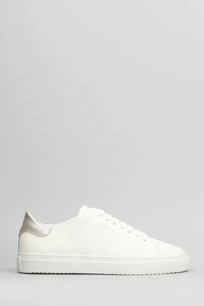 AXEL ARIGATO CLEAN 90 SNEAKERS IN WHITE LEATHER