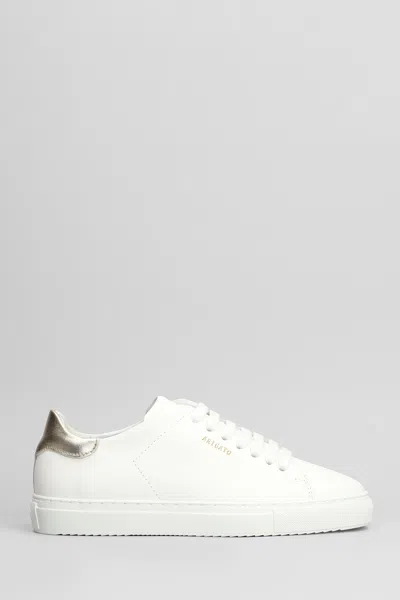 AXEL ARIGATO CLEAN 90 SNEAKERS IN WHITE LEATHER