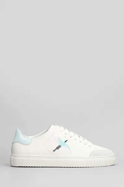 Axel Arigato Clean 90 Sneakers In White Suede And Leather