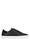 Axel Arigato '90 Clean' Black Low Top Sneakers With Logo Lettering On The Side