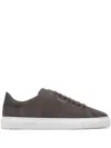 Axel Arigato Suede Low-top Sneakers Round Toe Rubber Sole In Brown