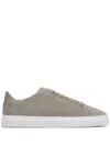 Axel Arigato Clean 90 Beige Sneakers With Side Logo Lettering In Suede Man In Gray
