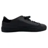 Axel Arigato Clean 90 Trainers In Navy Blue Leather In Black