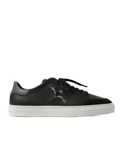 Axel Arigato Clean 90 Triple B Bird Leather Sneakers In Black