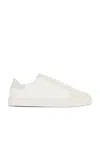 Axel Arigato Clean 90 Suede-trimmed Leather Sneakers In White