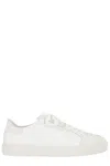 Axel Arigato Clean 90 Suede-trimmed Leather Sneakers In White