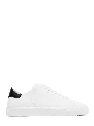 AXEL ARIGATO CLEAN WHITE LEATHER LOW-TOP SNEAKERS