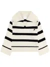 Axel Arigato Clio Cropped Jumper In Neutrals