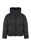 Axel Arigato Black Peak Down Jacket In Black