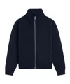 Axel Arigato Core Wool-blend Zipped Cardigan In Black