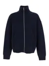 Axel Arigato Men Core Zip-up Sweater In Blue