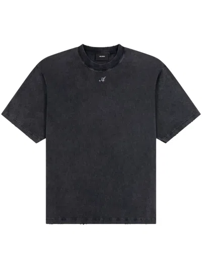 Axel Arigato Cosmo Washed T-shirt In Black