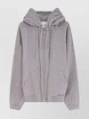 Axel Arigato Cotton Hooded Sweatshirt Featuring Pockets In Pink