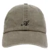 Axel Arigato Logo-embroidered Baseball Cap In Gray