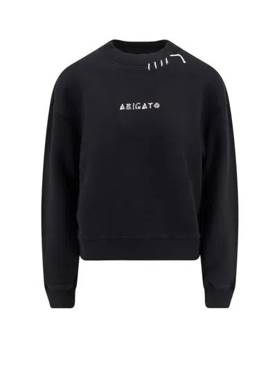 Axel Arigato Cotton Sweatshirt In Animal Print