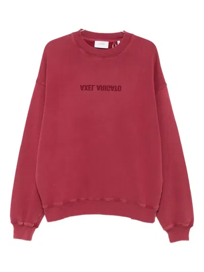 Axel Arigato Cotton Sweatshirt In Red