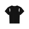 Axel Arigato Cotton T-shirt With Cut Out Details In Black