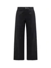 Axel Arigato Serif Straight Chino Pants In Black