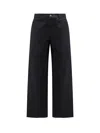 Axel Arigato Serif Straight Chino Pants In Black