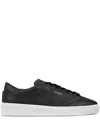 Axel Arigato Clean 90 Leather Sneakers In Black