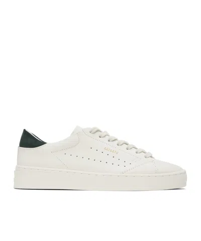 Axel Arigato Off-white Court Sneakers In Off White/blue