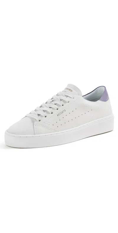 Axel Arigato Court Suede Sneakers Off White/purple