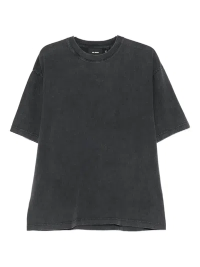 Axel Arigato Craft Short-sleeve Crew-neck T-shirt In Gray