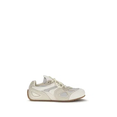 AXEL ARIGATO CREAM CALF LEATHER BOS TAURUS LOW TOP SNEAKERS