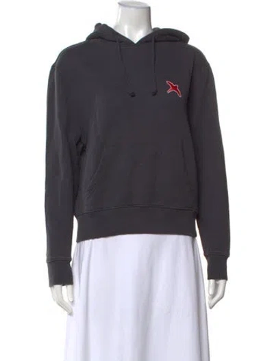 Pre-owned Axel Arigato Crew Neck Long Sleeve Hoodie In Gray