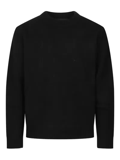 Axel Arigato Crew-neck Sweater In Black